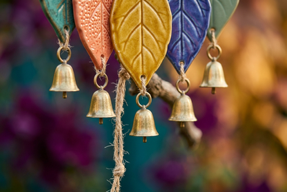 Colorfall Five-Leaf Garden Wind Chime